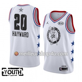 Maillot Basket Enfant Boston Celtics Gordon Hayward 20 2019 All-Star Jordan Brand Blanc Swingman